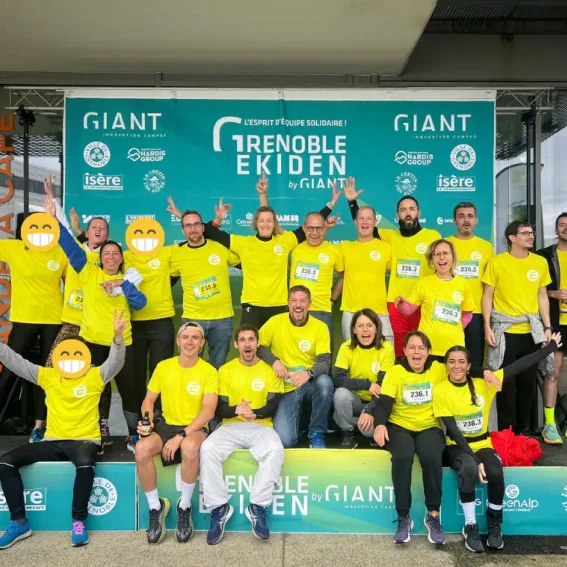 L'équipe Elegia à EKIDEN