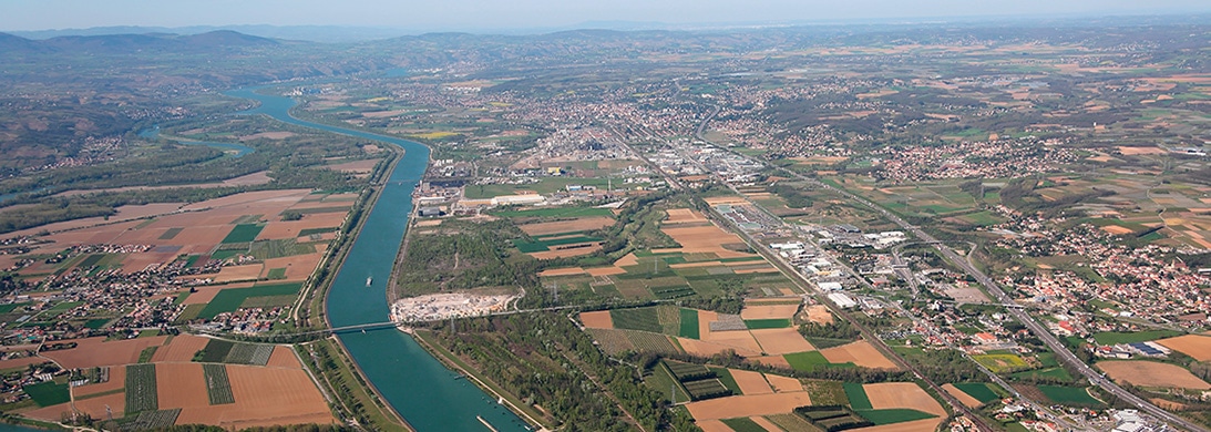 Zone Industrialo-Portuaire INSPIRA à Salaise et Sablons