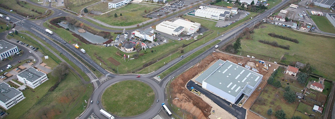 Parc d’activités de Chesnes, ZAC de Chesnes Ouest à Grenay et Saint-Quentin-Fallavier