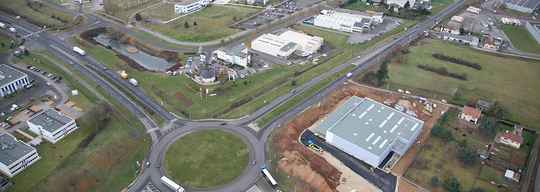 Parc d’activités de Chesnes, ZAC de Chesnes Ouest à Grenay et Saint-Quentin-Fallavier