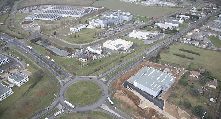 Parc d’activités de Chesnes, ZAC de Chesnes Ouest à Grenay et Saint-Quentin-Fallavier