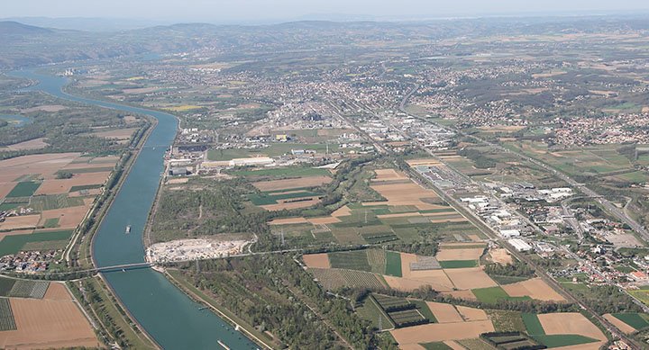 Zone Industrialo-Portuaire INSPIRA à Salaise et Sablons
